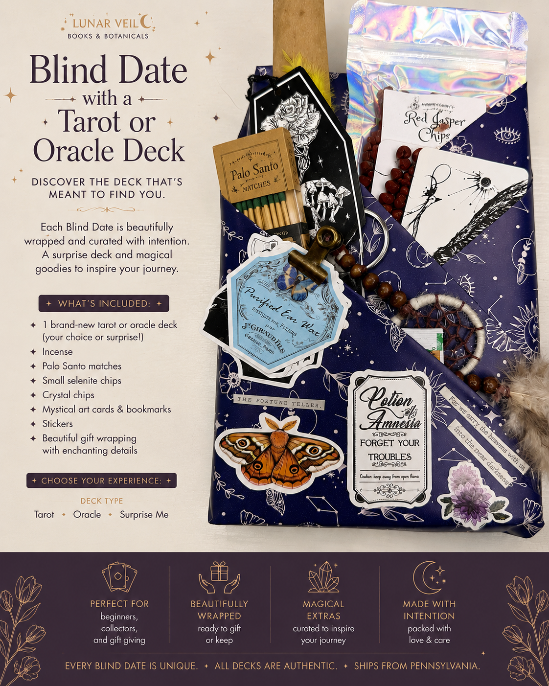 Blind Date With A Tarot or Oracle Deck